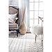 Transitional Vintage Moroccan Trellis Grey Area Rugs, 9 Feet by 12 Feet (9' x 12')