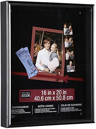 Studio decor shadow box 16x20 Clearance