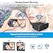 CAIWEI 3200 Lumen LED LCD Smart Video Projectors with WiFi Bluetooth 2019 Newest HDMI USB Airplay Wireless Home Theater Video Projectors for Gaming iPhone Smartphones Massive Appsthumb 1