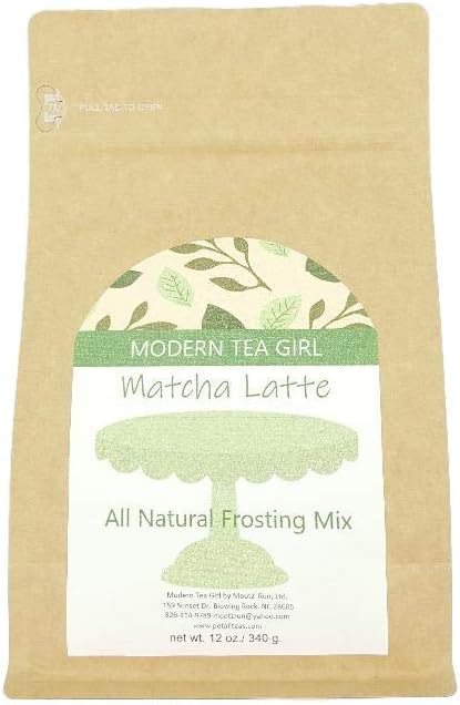 All Natural Dry Frosting Mix Matcha Latte