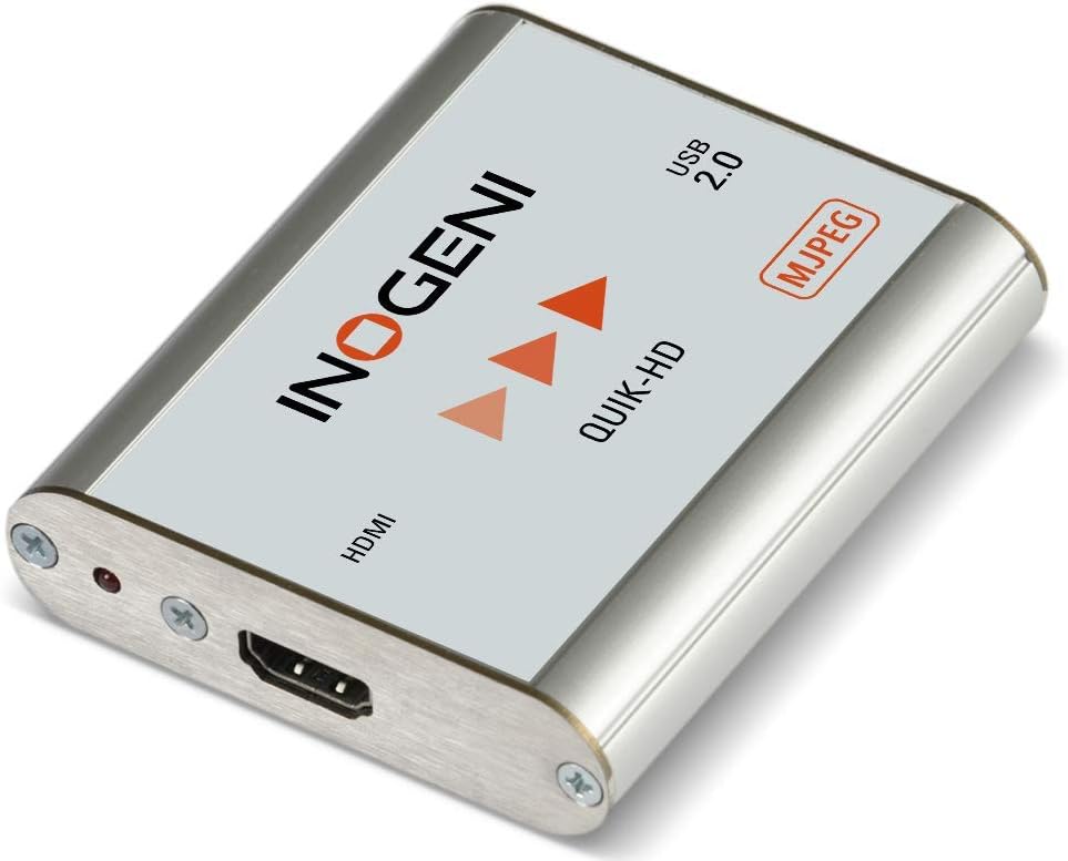 INOGENI Quik-HD HDMI to USB 2.0 Video Capture Card