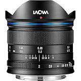 Laowa VE7520MFTSTBLK 7.5-mm Lens for Micro 4/3 Cameras (16.9 MP, HD 720 P), Black