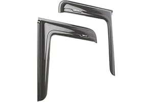 RealTruck Belmor VL-821-1 Smoke Ventvisor Side Window Deflector for 1998-2013 Freightliner Argosy, Century Class, Columbia, Coronado