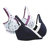 Lataly Women's Soft Wrap Nursing Bra Most Comfortable Maternity Brassiere