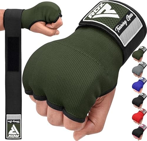 RDX Gel Boxing Hand Wraps Inner Gloves Men Women, Quick 100cm Long