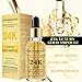 ROMANTIC BEAR 24 K Gold Face Serum Firming Moisturizing Anti-Wrinkle Anti-Aging Skin Care Moisturizer 30ml