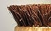 GRILLBADGER The Original Non Metal Grill Brush for Outdoor Grill – Natural Wooden BBQ Cleaner with Grill Scraper, High-Temp Heat Resistant BBQ Cleaning Brush, Safe for Cast Iron Grates, Outdoor Tools