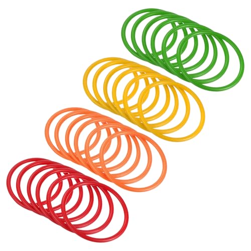 Green, Orange, Red, Yellow