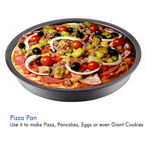 Air Fryer Accessories, 6" Pizza Pan, Multi-Purpose Rack with Skewers, Set of 2 - Thumbnail 3