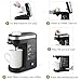CHULUX Single Serve Coffee Maker, Personal Coffee Brewer Machine for Single Cup Pods & Reusable Filter, 12oz Water Tank, Quick Brewing, One Touch Operation, Compact Size, for Home, Office, RV