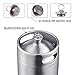 Cool Bank Stainless Steel Mini Beer Keg Growler 128 OZ 