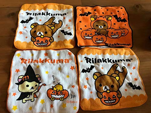 リラックマ ローソンオリジナルタオル ハロウィン柄 4個セット ミニティッシュ箱つきの買取価格 相場 高価買取なら買取一括比較のウリドキ