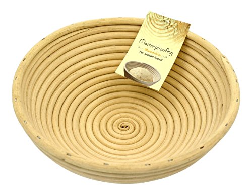 Masterproofing 2 piece round banneton proofing basket, …