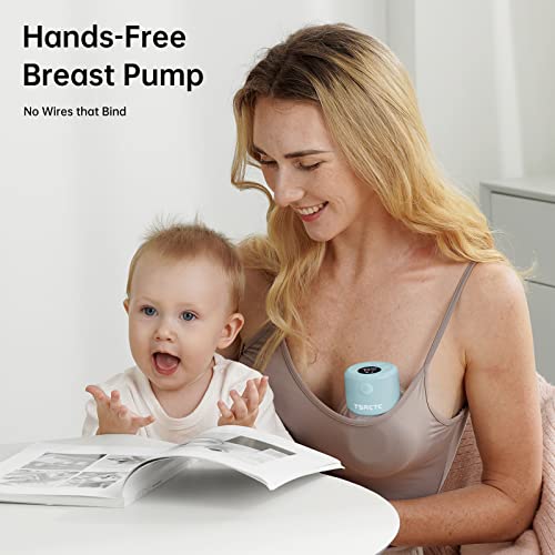 TSRETE Breast Pump, Double Wearable Breast Pump, Electric HandsFree