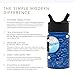 Simple Modern 10oz Summit Kids Water Bottles with Straw Lid - Dishwasher Safe Vacuum Insulated Tumbler Double Wall Travel Mug 18/8 Stainless Steel Flask - Pattern: Dinosaurs