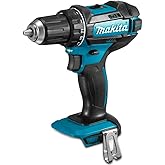 Makita 18V LXT Lithium-Ion Cordless 1/2 in. Hammer Drill-Driver, XPT Protection, Compact Design, Dual LED Lights,Tool Only