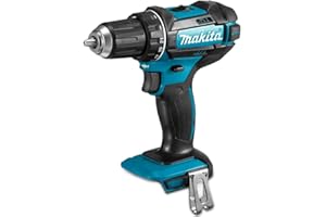 Makita 18V LXT Lithium-Ion Cordless 1/2 in. Hammer Drill-Driver, XPT Protection, Compact Design, Dual LED Lights,Tool Only