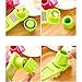 Longay Multifunction Stainless Steel Pressing Garlic Slicer Cutter Shredder Kitchen Tool (Green)
