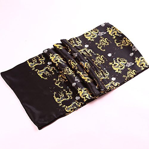 YLSH, 63" x 11" Man's 100 Pure silk scarf wrap Accessory gift