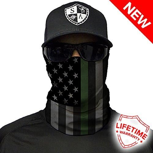 Salt Armour Fishing Face Shields | Multiple Styles To Choose From | Thin Green Line