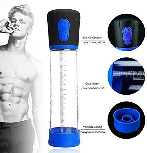 Electric Men's High-Vacuum Pump Air Pressure Devices for Men, Vibrating Big Man's Pump, Give You More Energy to Grow