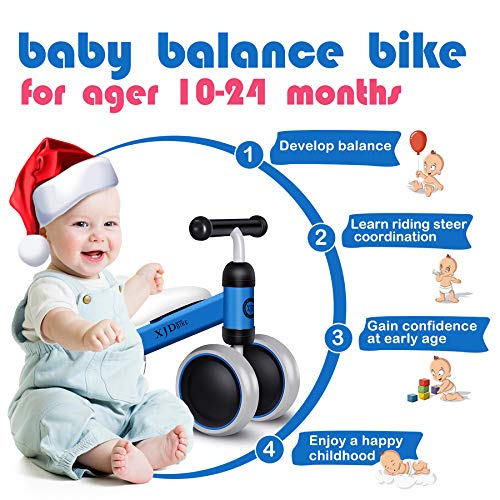 XJD Baby Balance Bikes for 1 Year Old Boy Girl 10 Month 24 Months Baby
