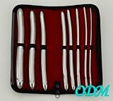 8 Piece Dilator Set with Pouch - Hegar Sounds