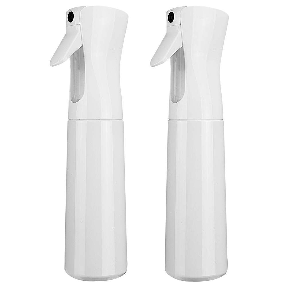 Sprayer Continuous 2Pack 300ml/10oz Hair Spray Bottle Fine Mist Water Spray Bottles Plant Mister (Black) : Beauty