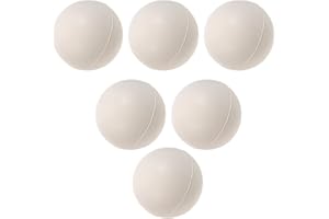 SEWACC 6pcs Laundry Dryer Balls for Winter Clothes Down Jacket Fluffing - Rubber Fabric Softener, Essential Household Laundry