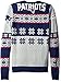 KLEW NFL Seattle Mariners Big Logo Ugly Sweater, Large