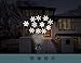 AISEN Christmas Projector Lights Moving Snowflakes Christmas Decoration Lighting LED Landscape Projector Light Waterproof for Outdoor and Indoor