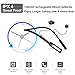 Bluetooth Headphones, Bluetooth V4.1 Wireless Stereo In-ear Magnetic Bluetooth Headset Earbuds(Noise Cancellation, IPX4 Sweatproof, 10 Hours Playtime)with Built in Mic and Flexible Neckband