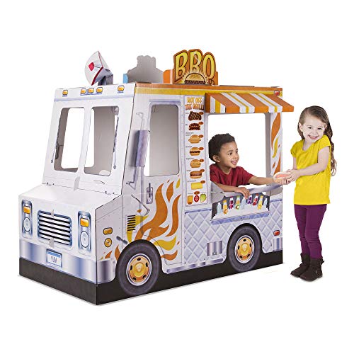 melissa and doug cardboard food truck