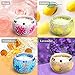 YMING Scented Candles Gift Sets of 4, Natural Soy Wax Aromatherapy Candles 4.4 Oz, Portable Travel Votive Candle for Women Bath Yoga Anniversary Valentine’s Day(Mosaic Cup Design)thumb 1