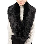 Belinan Women Faux Fur Collar Scarf Shawl Wrap Stole Warmer Shrug For Winter Coat Belinan Women Faux Fur Collar Scarf Shawl Wrap Stole Warmer Shrug For Winter Coat