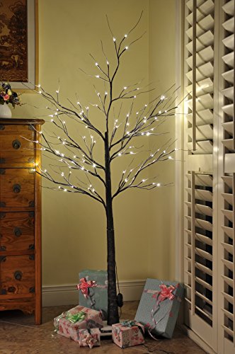 Rainleaf 96 LEDs Snow Tree, 6-Feet, Warm White