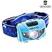 Genooo Led Headlamp Light For Your Head, Rechargeable Waterproof Flashlight, This Headlight Lamps with Lantern Magnetic Box is For Hiking , Fishing , Camping, Hunting