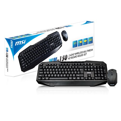 MSI Wireless Keyboard and Mouse Combo (WM150) Amazon.ca Computers