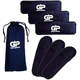 GentlePack - Perineal Ice &amp; Heat Packs c/w Reusable Sleeves for Postpartum &amp; Hemorrhoid Pain Relief - Perfect for Use with Kids, Children, Babies and Toddlers or Any After Pregnancy Discomfort (Black)