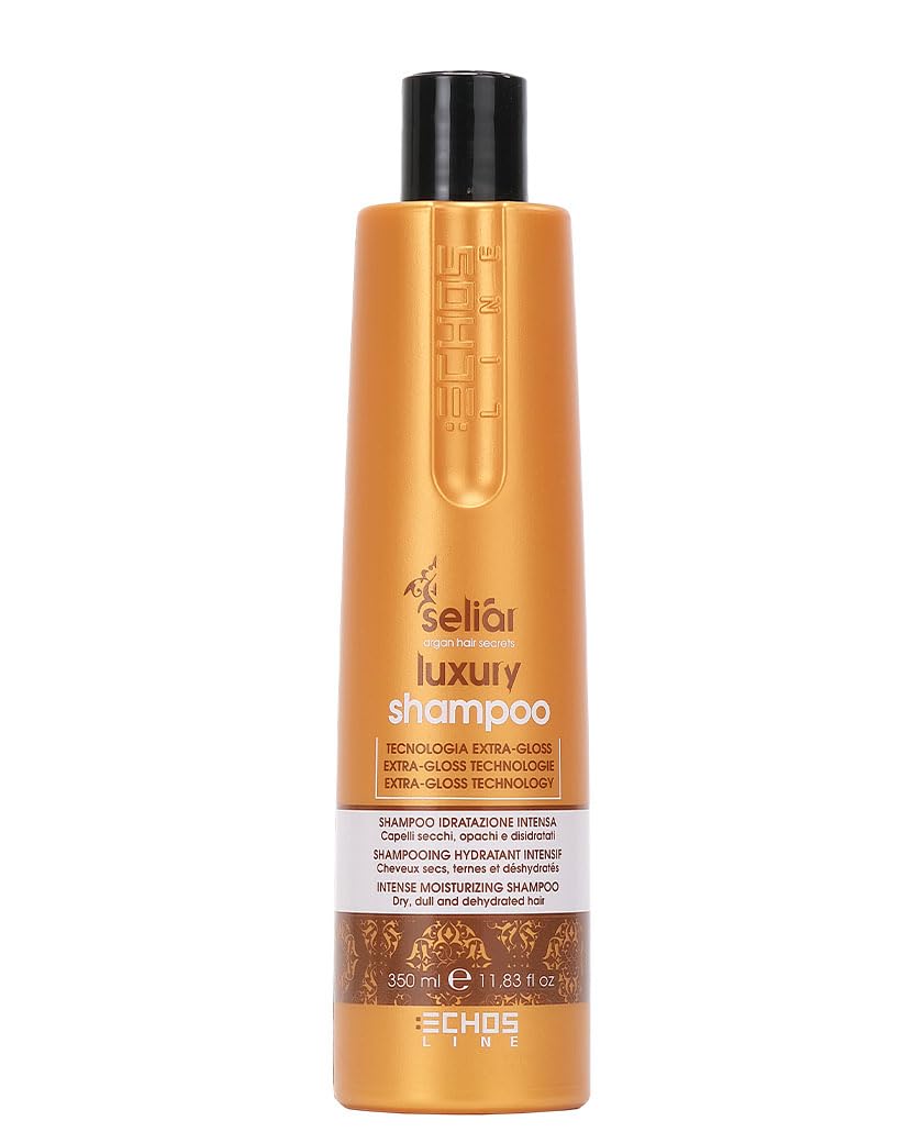ECHOSLINE Seliàr Luxury Intense Moisturizing Shampoo for Dry and Dehydrated Hair - 350 ml