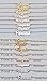 HUAN XUN Personalized Customized Name Initial Necklace Monogrammed Words Gold Silver Rose Gold Girl's Jewelry