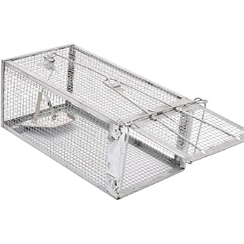 Kensizer Small Animal Humane Live Cage Rat Mouse Chipmunk Trap for Indoor and Outdoor
