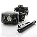 FOX LITE PRO Brightest LED Headlamp Combo. White & Red Light IPX5 Waterproof Head Lamp Torch. Camping Running Hiking DIY & Kids. Carabiner Flashlight Alert Whistle + Batteries + 100% Guarantee!