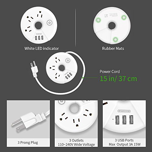 1 Travel+Power+Strip+NTONPOWER+Nightstand