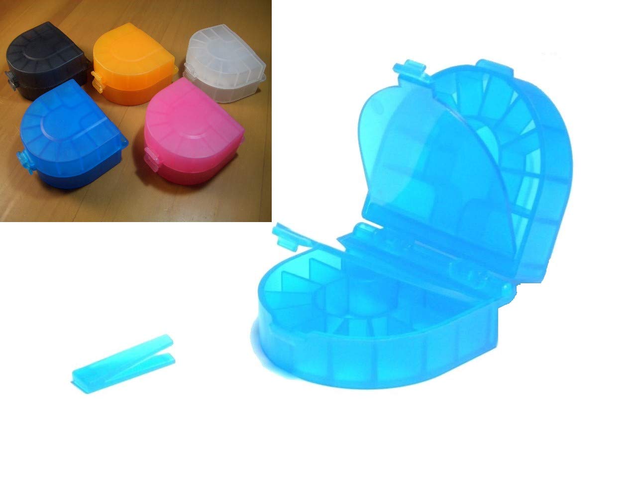 nomnom(ノムノム) 乳歯ケース【乳歯のお部屋2】ブルー商品画像