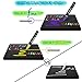 Airmark Erasable Liquid Chalk Markers Pen with 4 more 6mm Reversible Tips and 32 Free Reusable Chalkboard Labels, 18 Colored