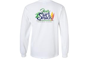 JOES SURF SHOP Joe's Surf Shop Men's Graphic Long Sleeve Cotton Tees in Regular Big & Tall