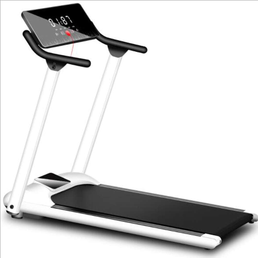 Yuahwyehe 2 in 1 Folding Treadmill,Compact Folding Treadmill Running Jogging Machine for Home with LCD Display Pad Holder
