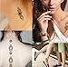 Tattoo Stencil/Template Set of 10 Sheet G Henna and Flower Designs