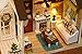 Cuteroom Dollhouse Miniature DIY Dolls House Kit Room with Furniture Handicraft Xmas gift Happy Time
